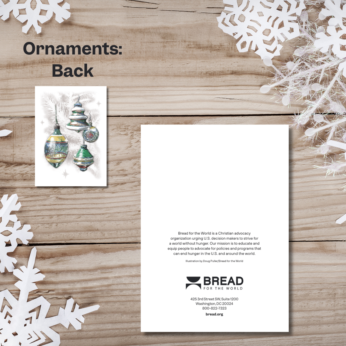 Ornaments & Lighthouse Christmas Card Variety Pack