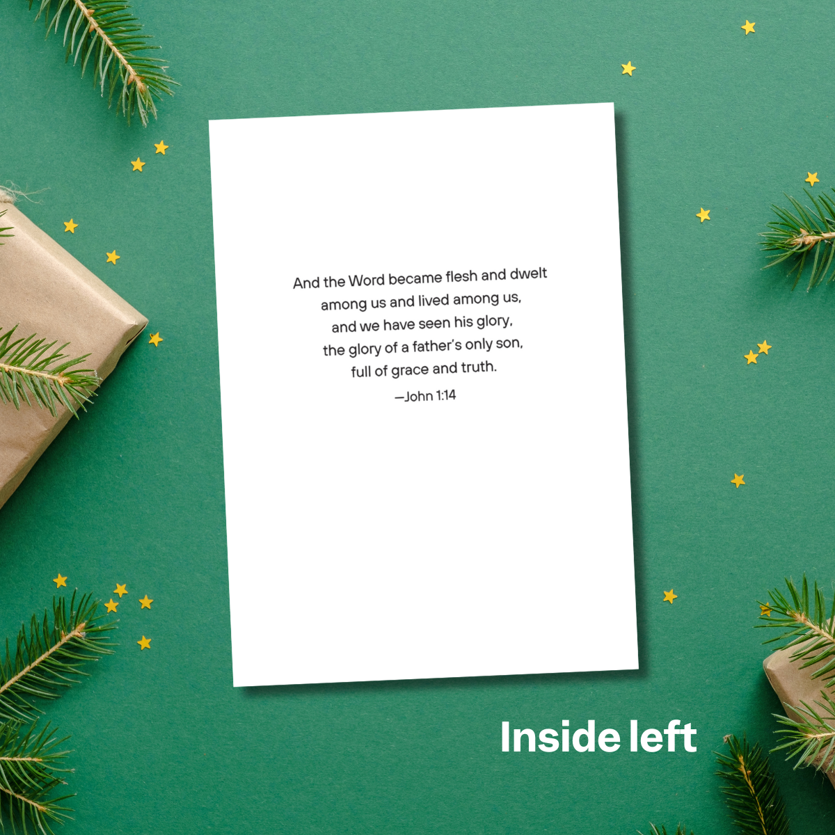 To Us A Child Is Born Christmas Cards (Pack of 10)