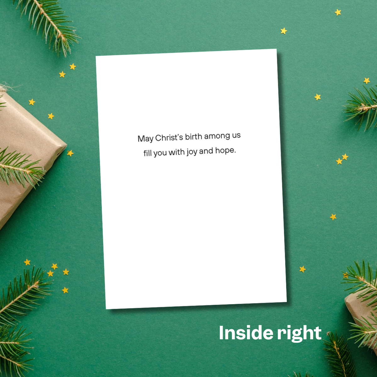 To Us A Child Is Born Christmas Cards (Pack of 10)