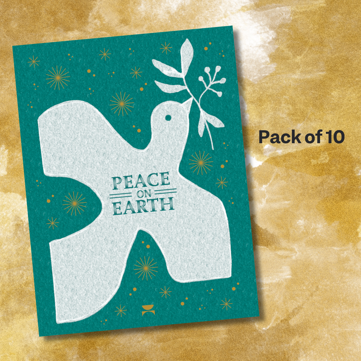 Peace on Earth Christmas Cards (Pack of 10)