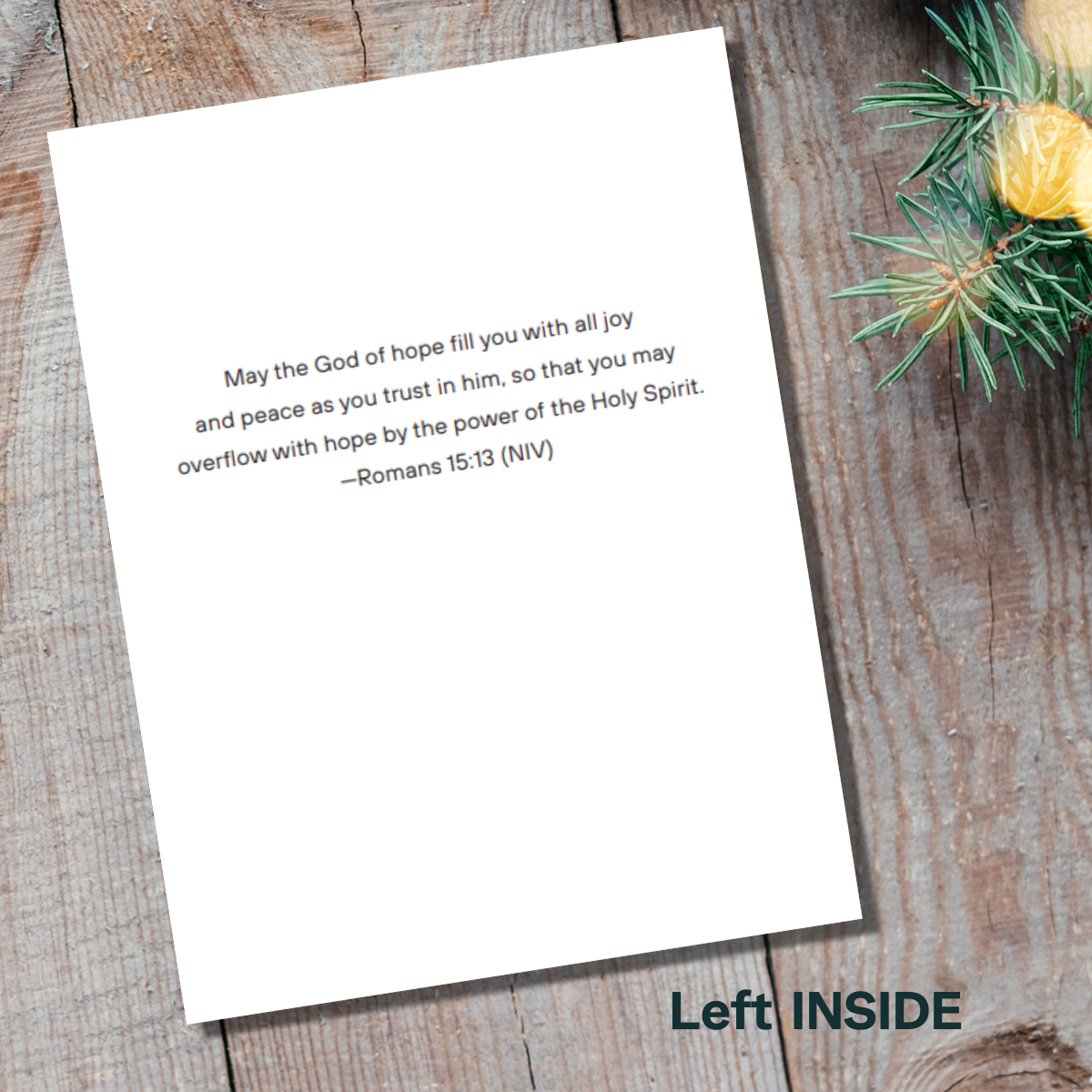 NEW Love Arrives Christmas Cards (Pack of 10)
