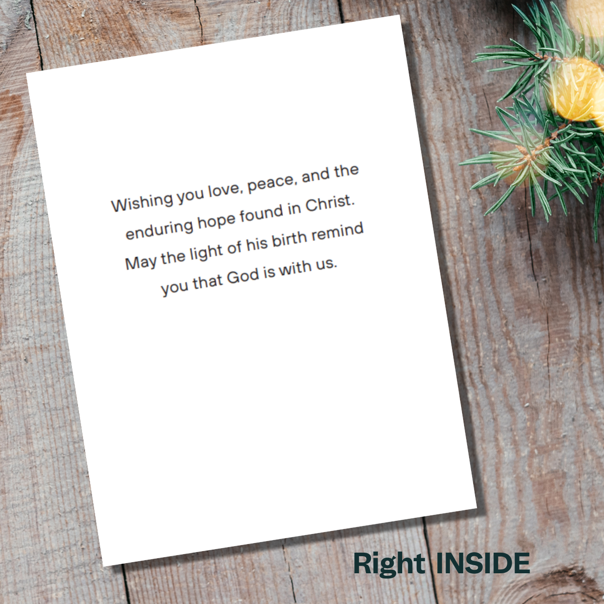 NEW Love Arrives Christmas Cards (Pack of 10)